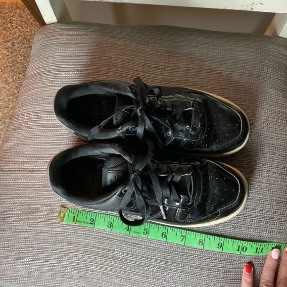 Nike Air Force 1 Ruby Rose Reflective Black Sneakers AH6827-001‎ Womens Size 6 - Picture 9 of 10